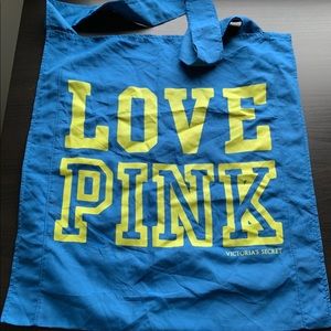 Never used Pink nylon crossbody bag.